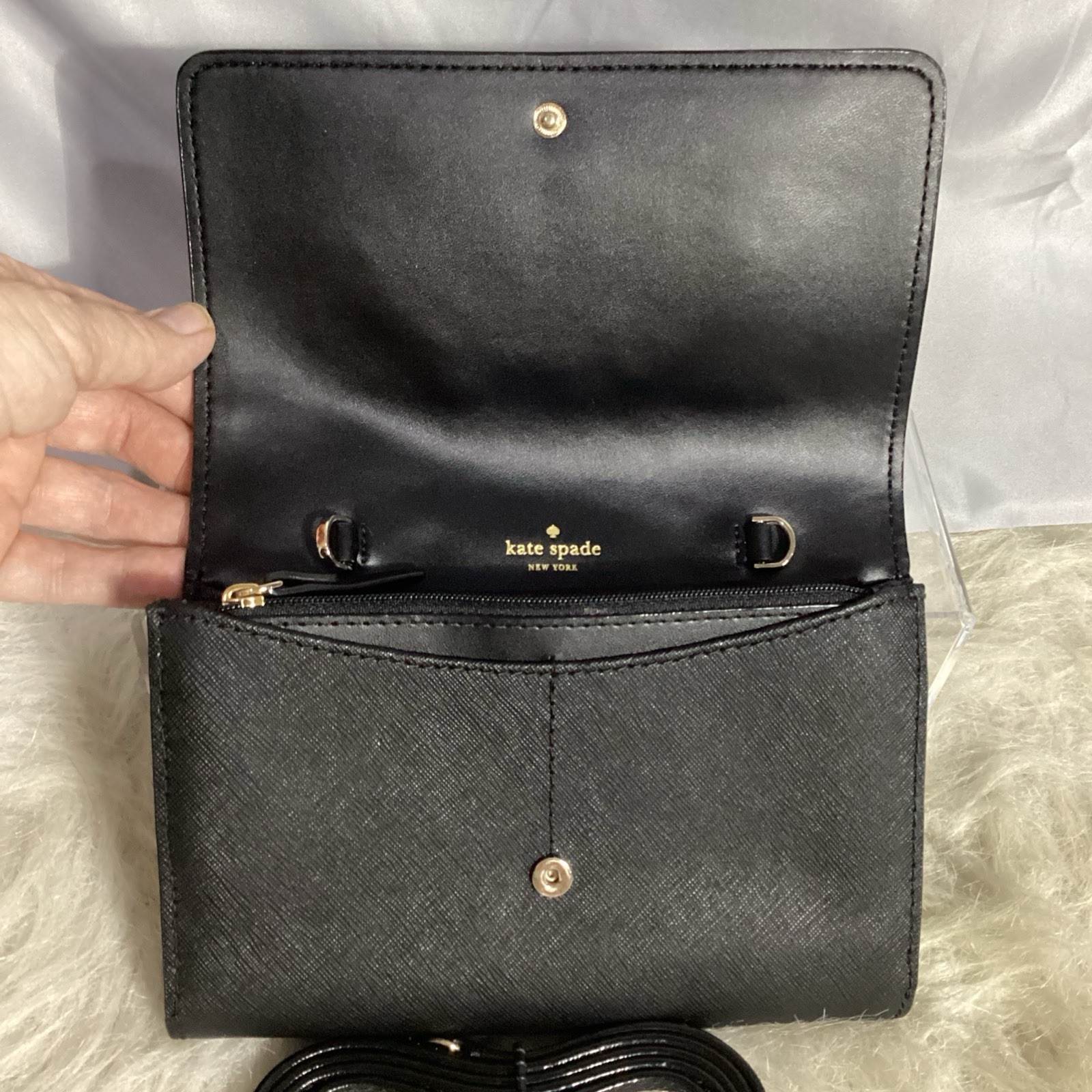 Kate Spade Leopard Summer Run Wild Calf Hair Leather Crossbody Bag EUC 07