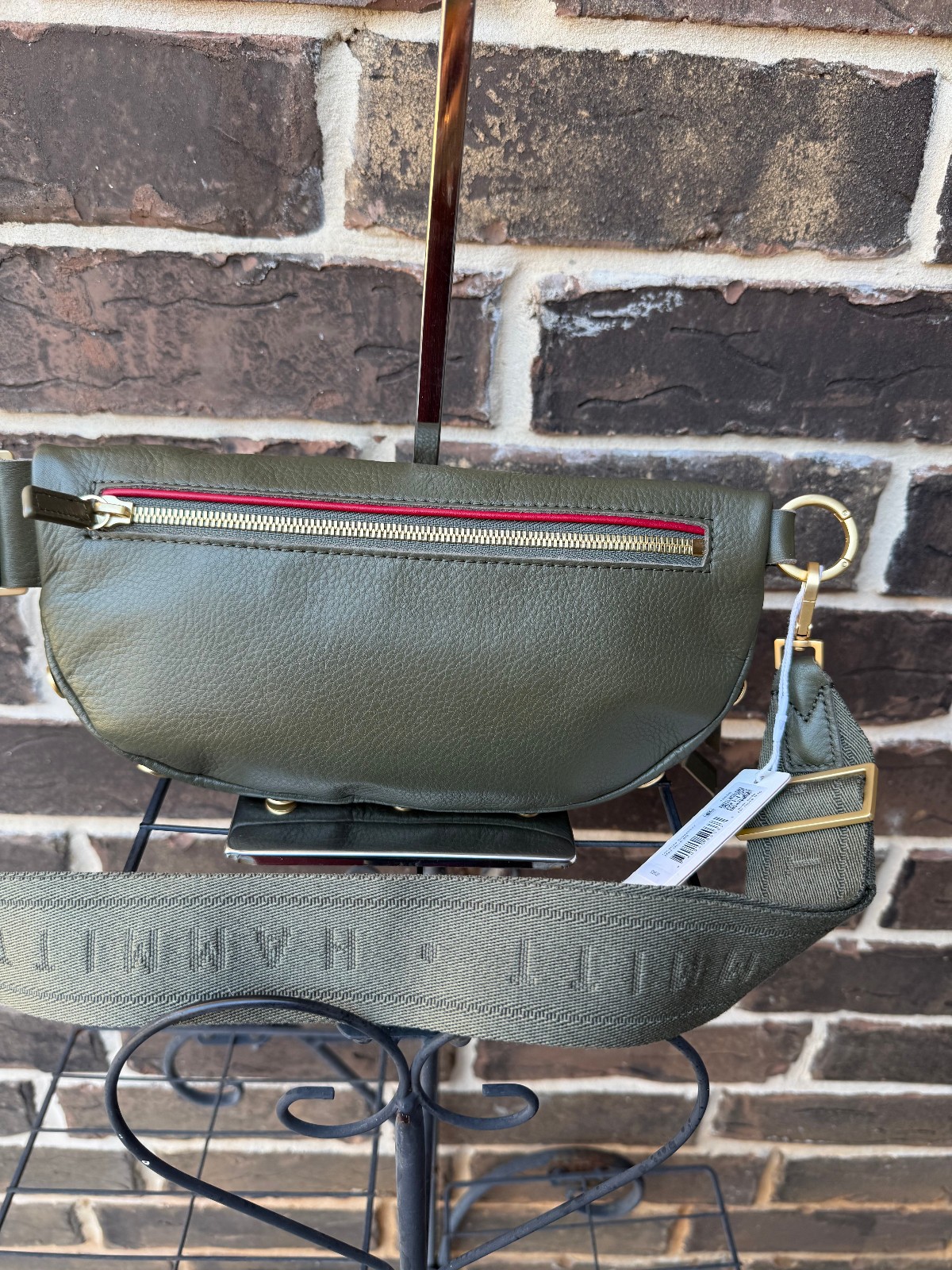 NWT Hammitt Med Charles Crossbody Belt Bag Fanny Pack Olive Green