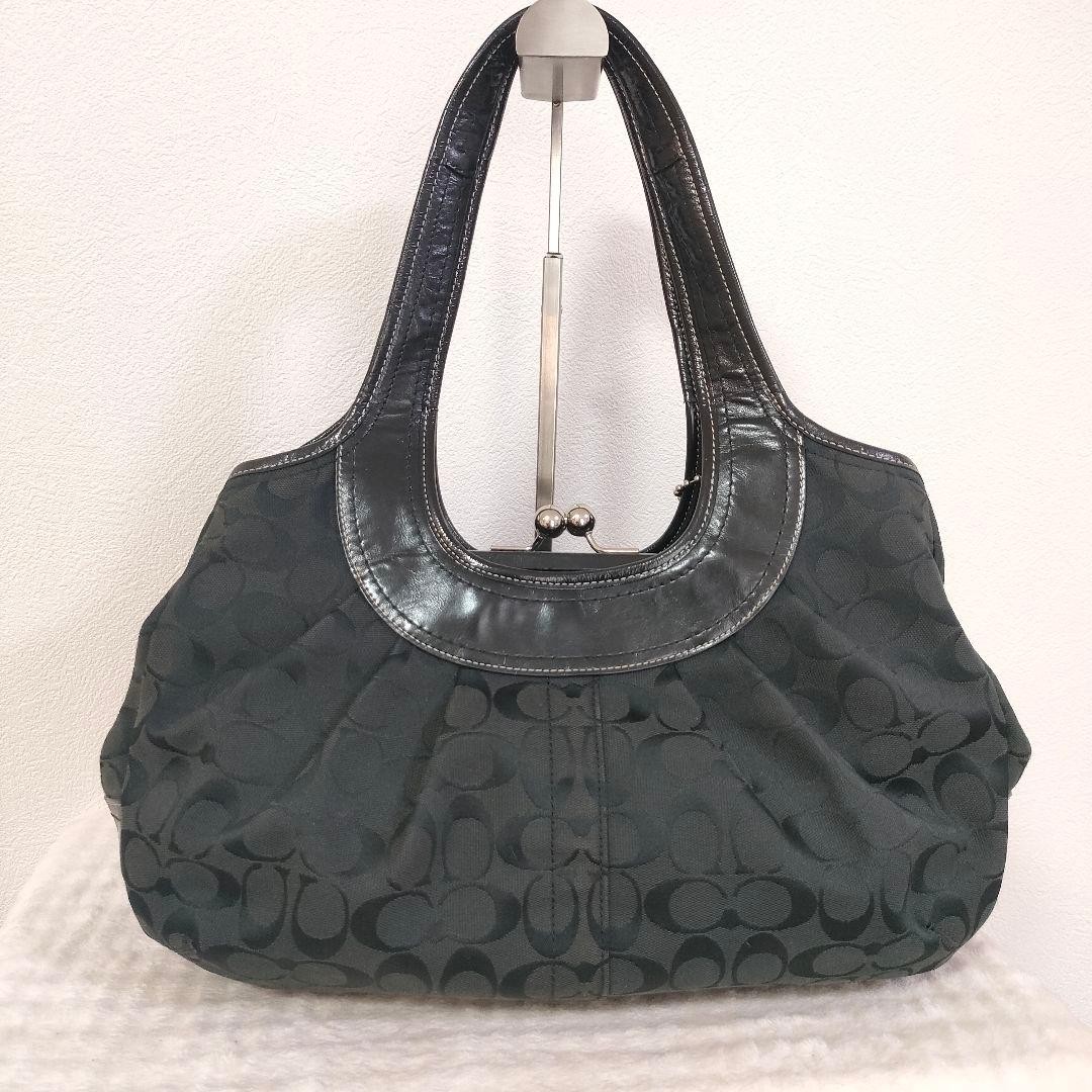 Coach Ergo Pleated Frame Kiss Rock Bag