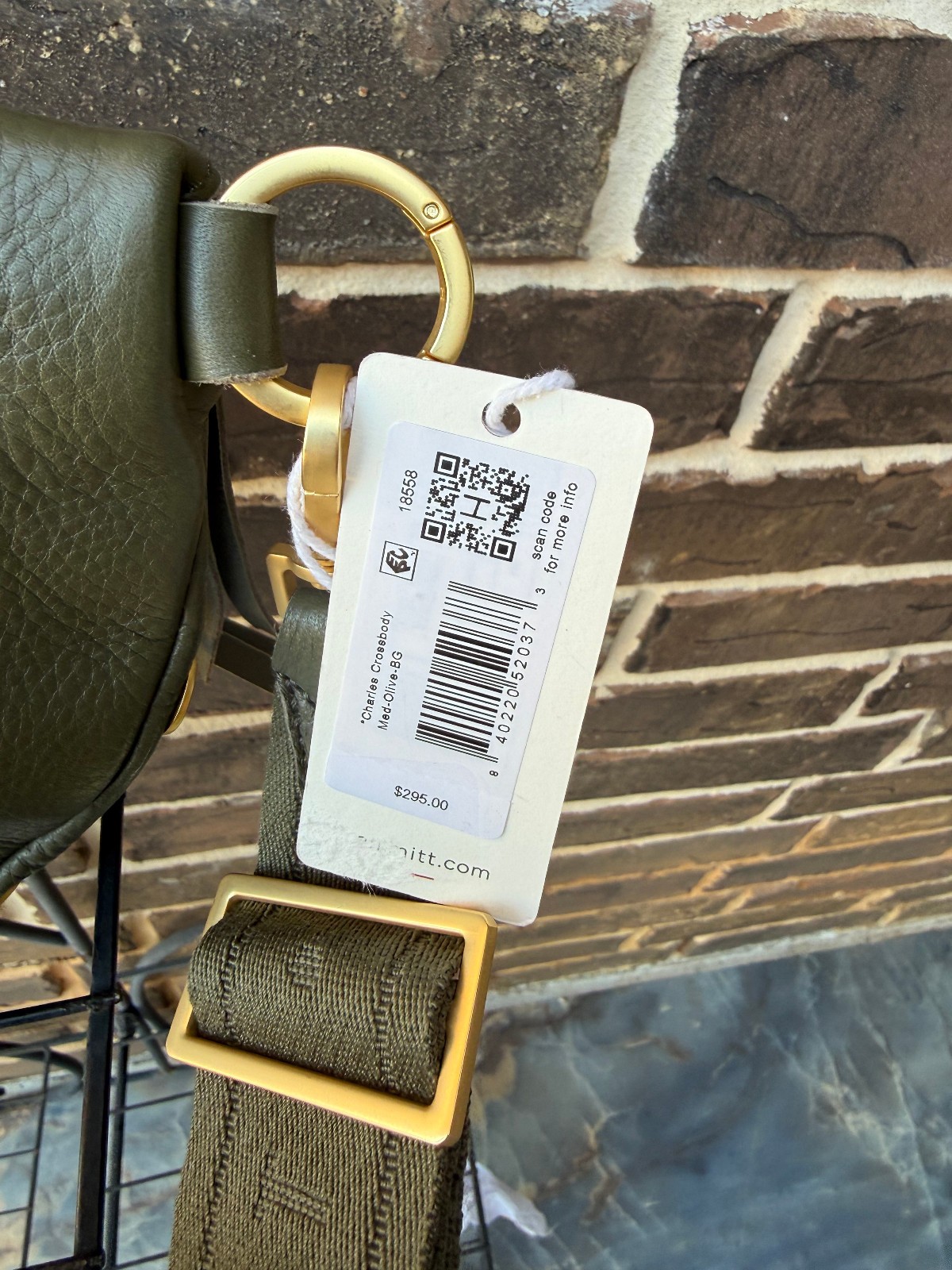 NWT Hammitt Med Charles Crossbody Belt Bag Fanny Pack Olive Green