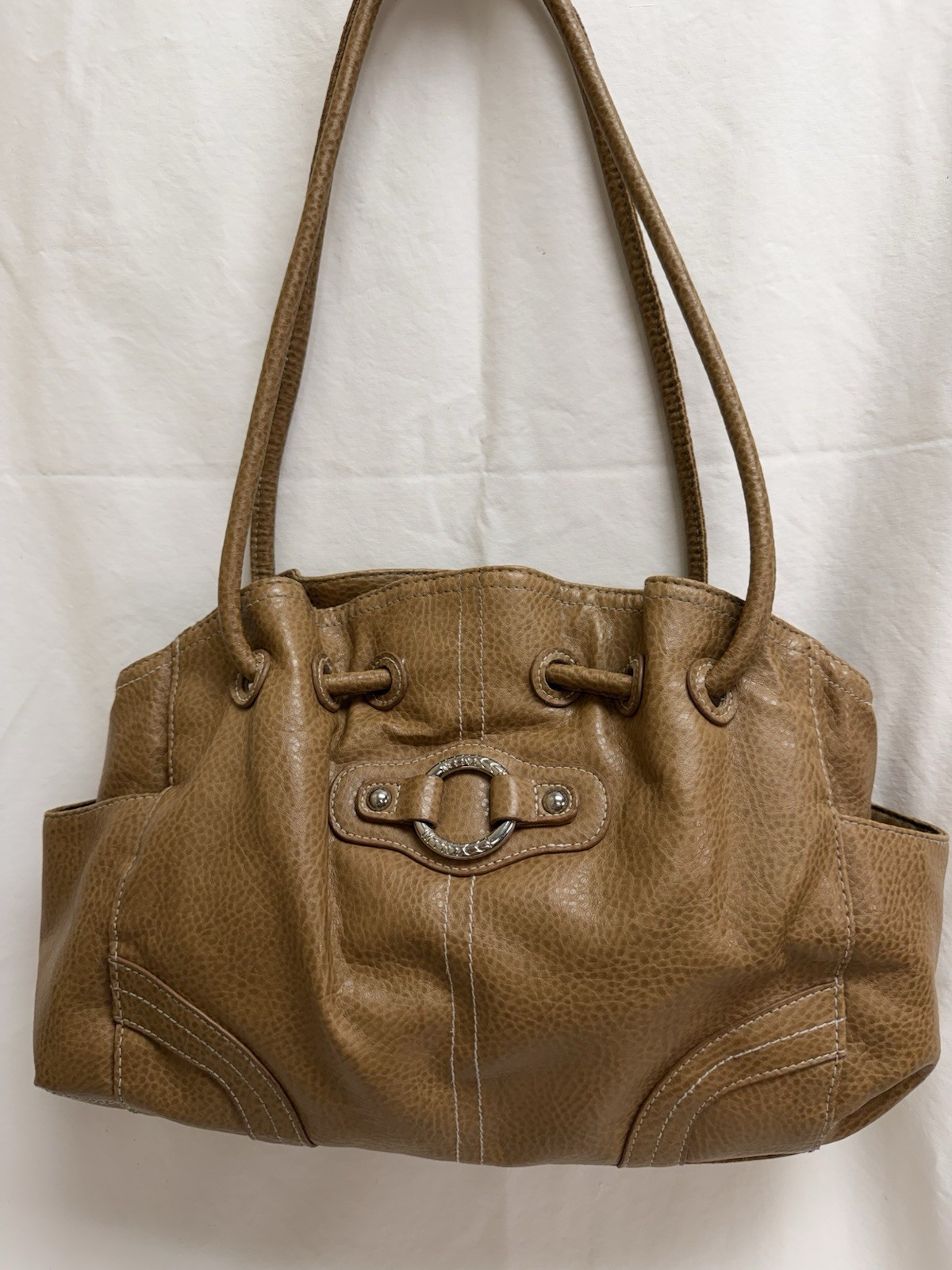 Minicci Hobo Shoulder Bag, Large, Clean, Golden Tan
