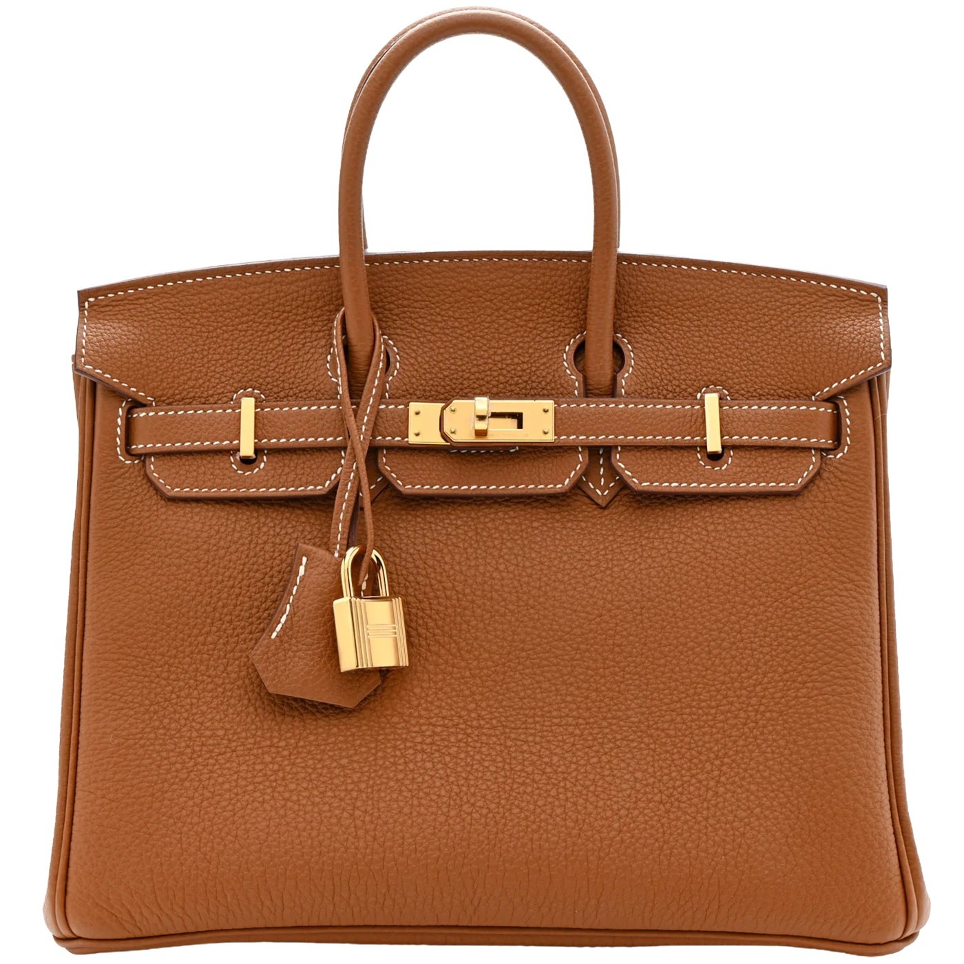 Hermes Birkin 25 Gold Togo Leather With Gold Hardware