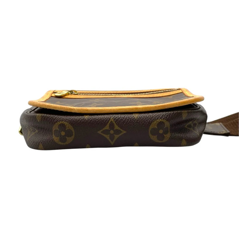 LOUIS VUITTON Bumbag Bosfor Brown Monogram Bag M40108 #OKB4244