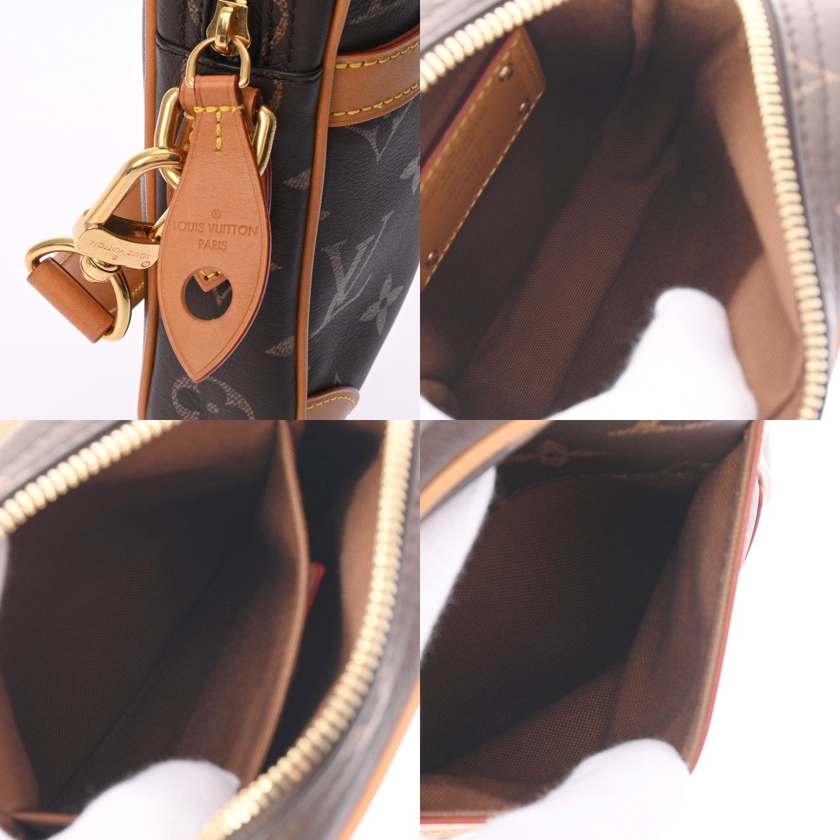 Louis Vuitton M14106 Shoulder Bag Monogram Canvas Brown #WB1141