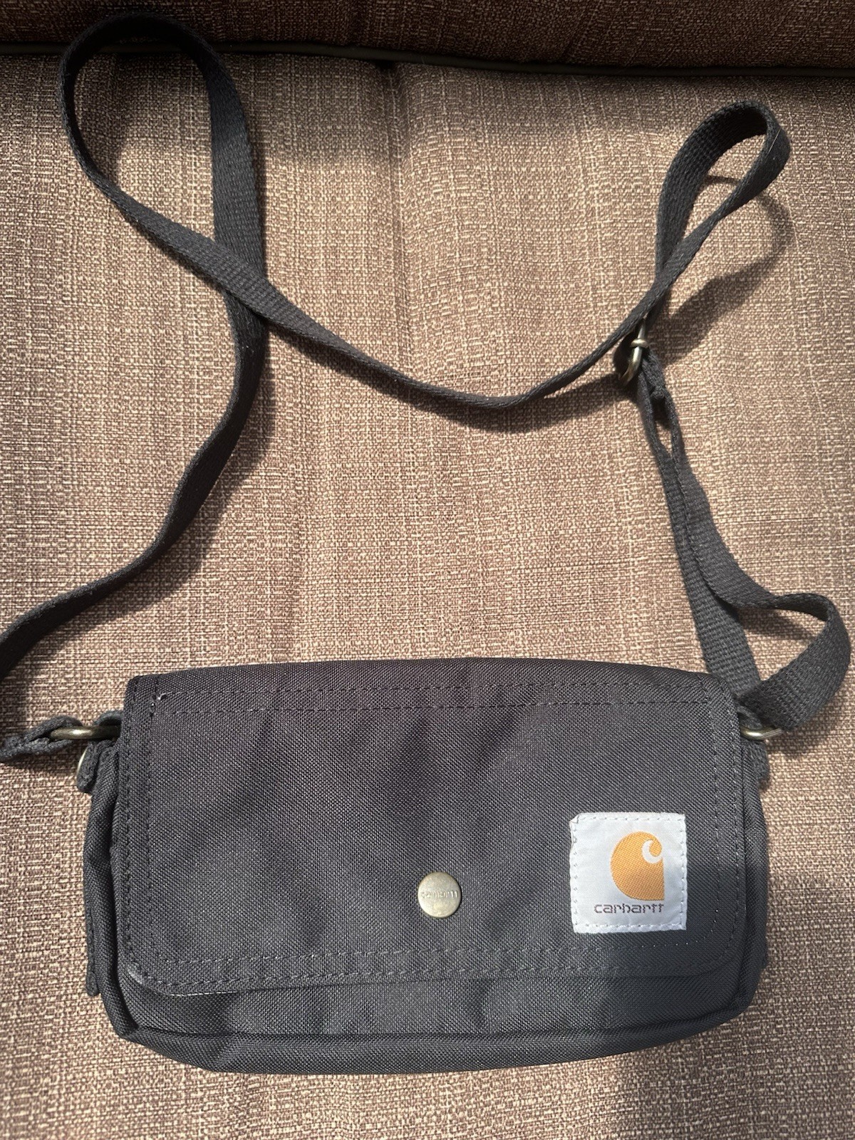 Carhartt Legacy Series Essential Pouch Black Crossbody Bag Purse Workwear Unisex