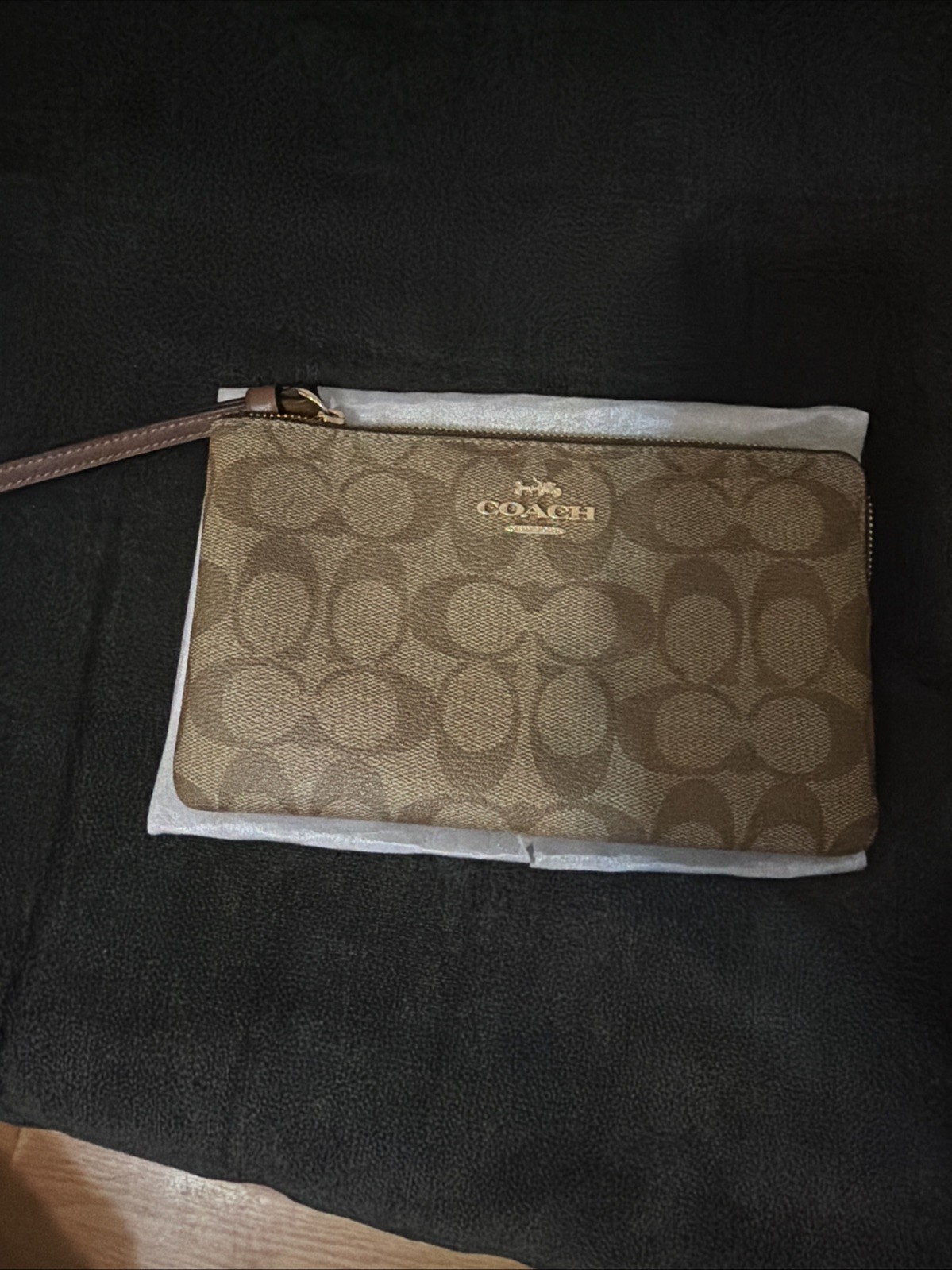 Coach Wristlet Leather