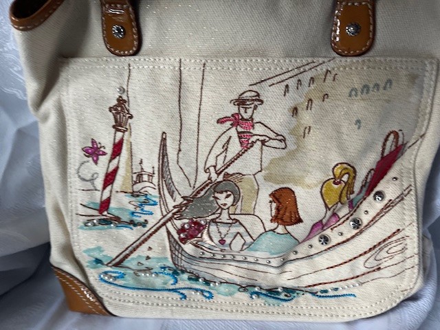 Brighton Fashonista collection bag with Italian theme / Chao Bella charm