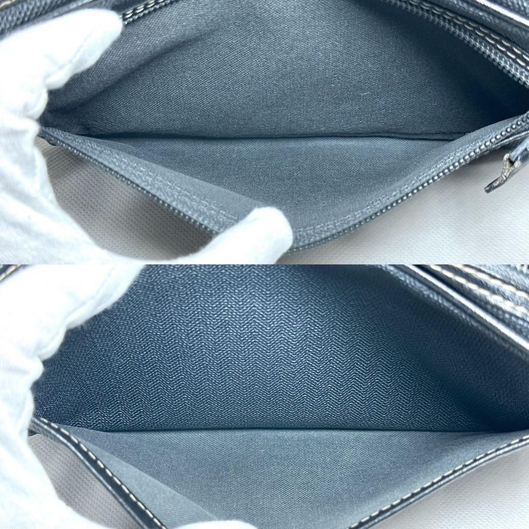 Dunhill Windsor Herringbone 2-Way Black Shoulder Bag Tote Japan 0610126