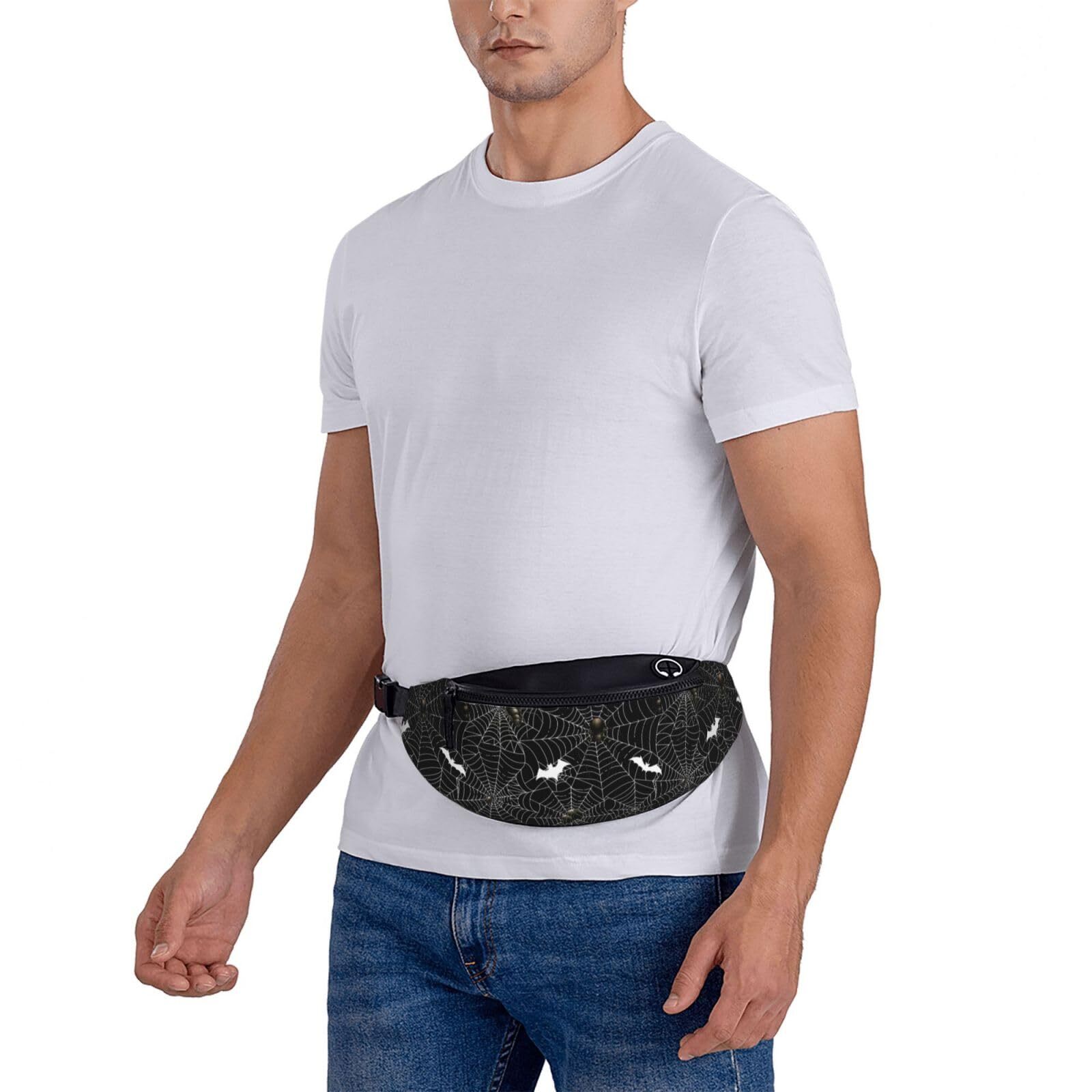 Halloween Fanny Pack Waist Bag Adjustable Belt Bag For Men Women Traveling Hi…