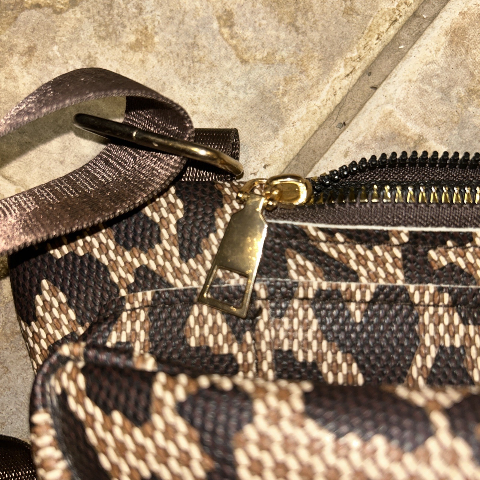 Cross Body Purse leopard Animal Print unbranded 14/12/8 inches