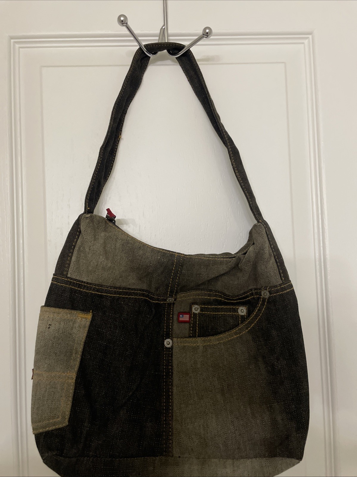 Polo Jeans Company Small Jean Purse. Vintage Y2K 2000s Denim