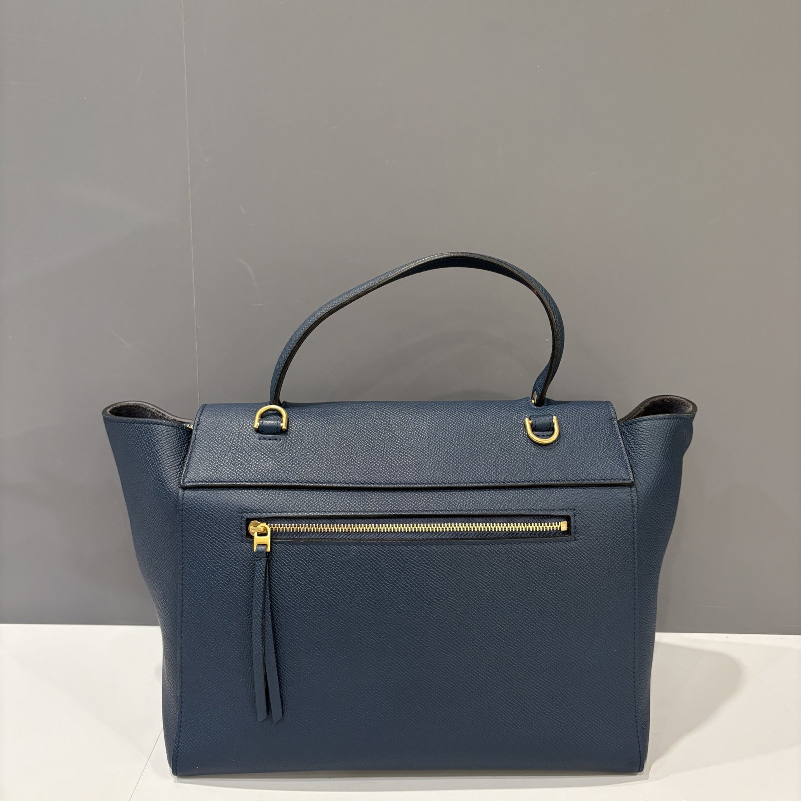 Celine Mini Belt Bag Blue Calfskin (zs012926a7)