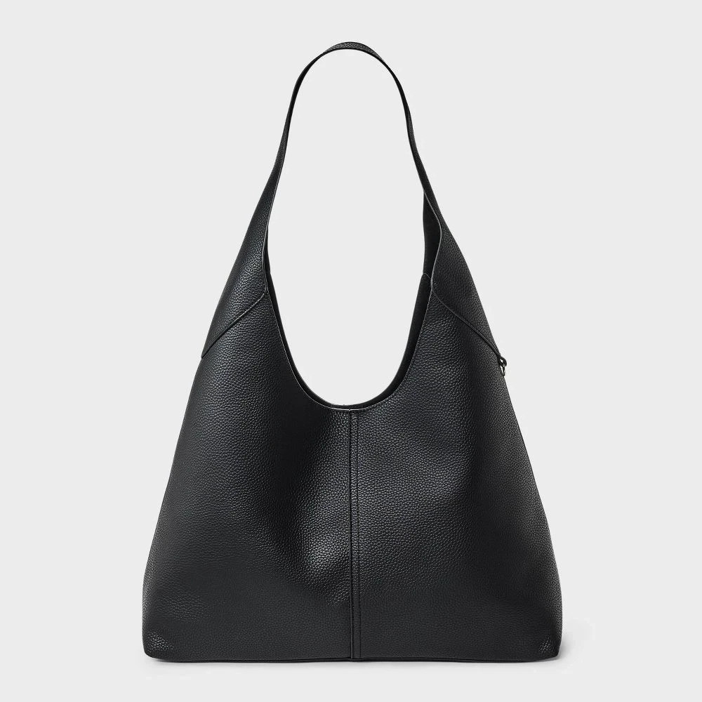 Oversized Slouchy Shoulder Bag – Universal Thread Black
