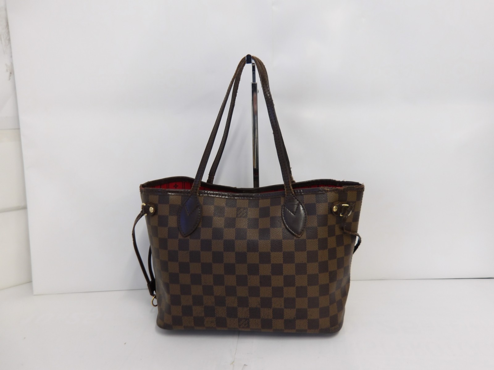 Auth LA95 Louis Vuitton Damier Neverfull PM Tote Bag N40600 from Japan