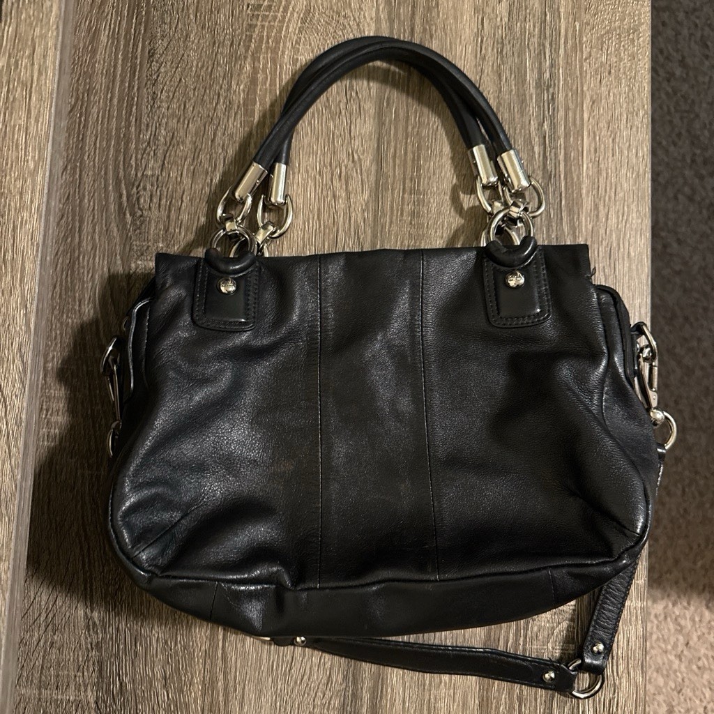 VTG Y2K Coach Kristin Bag w/ Detachable Strap Silver Hardware