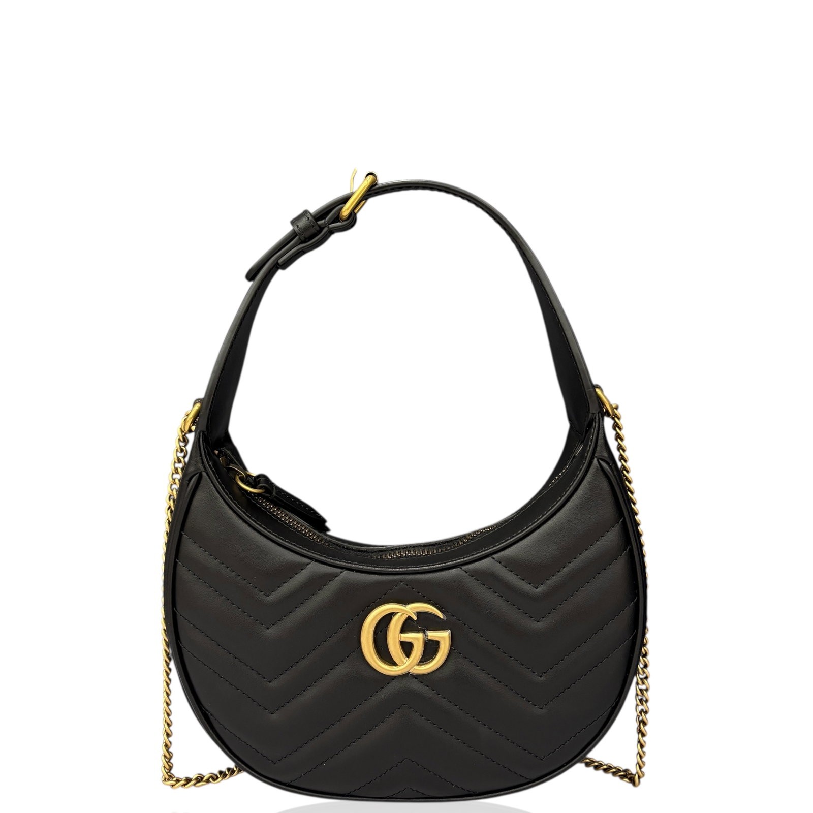 Gucci Hobo Black Calfskin (dh020226c8)
