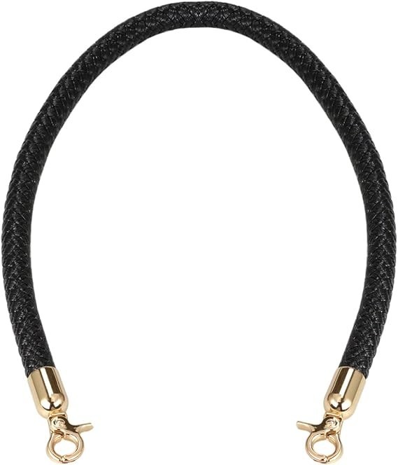 Leather Shoulder Bag Straps Replacement Purse Handbag 11.8in Black