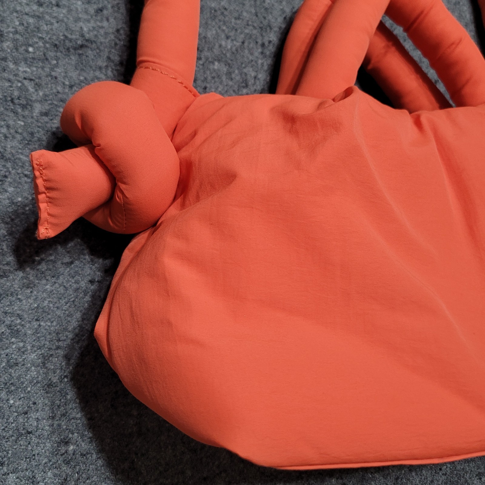 Olend Backpacks Adult Coral MiniOna Soft Bag Puffy Light Tote Satchel Purse