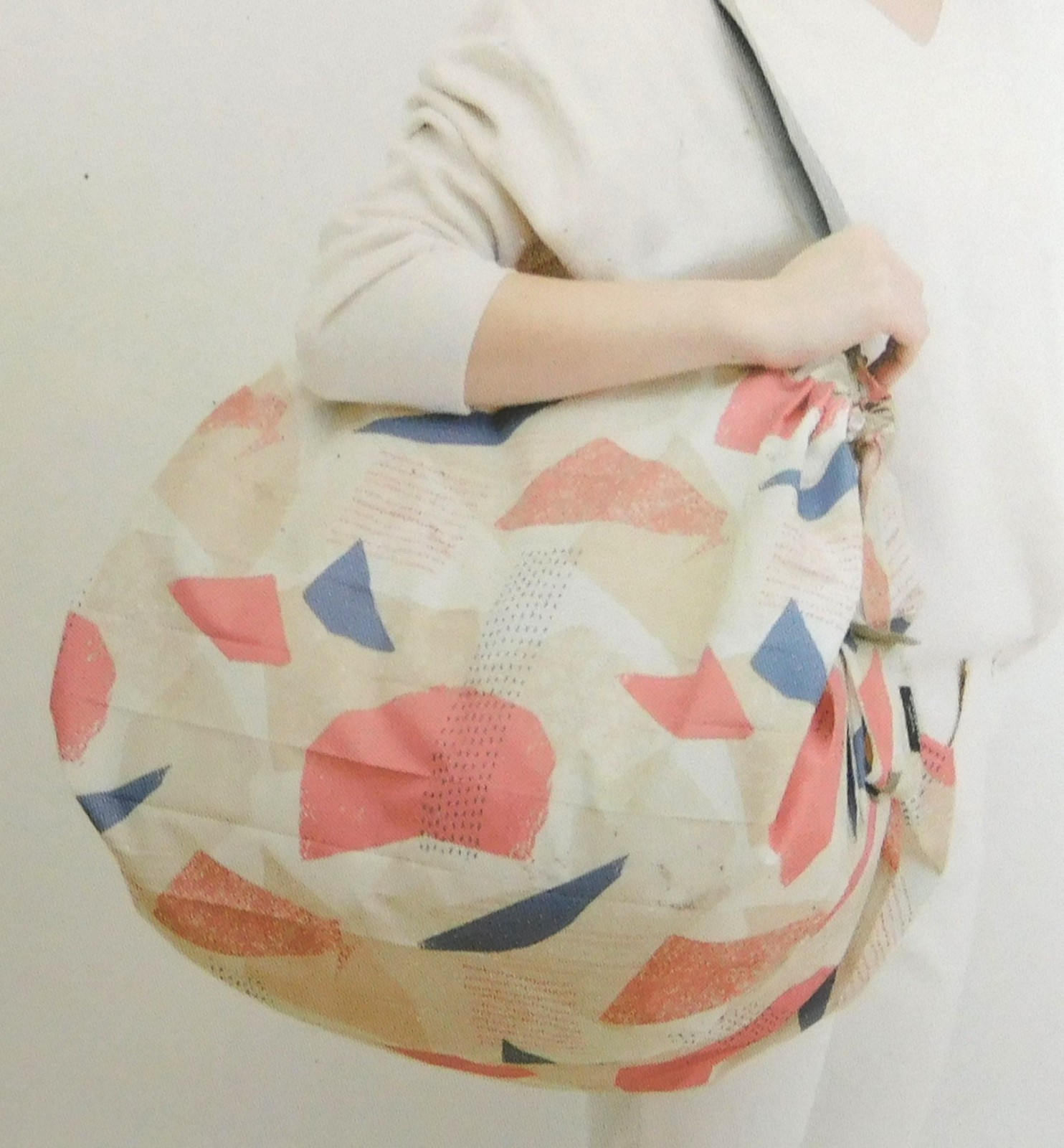 Marna Shupatto Compact Foldable Bag “Hagire” Large Capacity Shopping/Storage