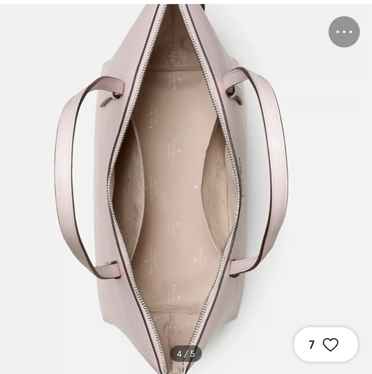 Kate Spade New York All Day Leather Tote NET KO140 Shimmer Pink