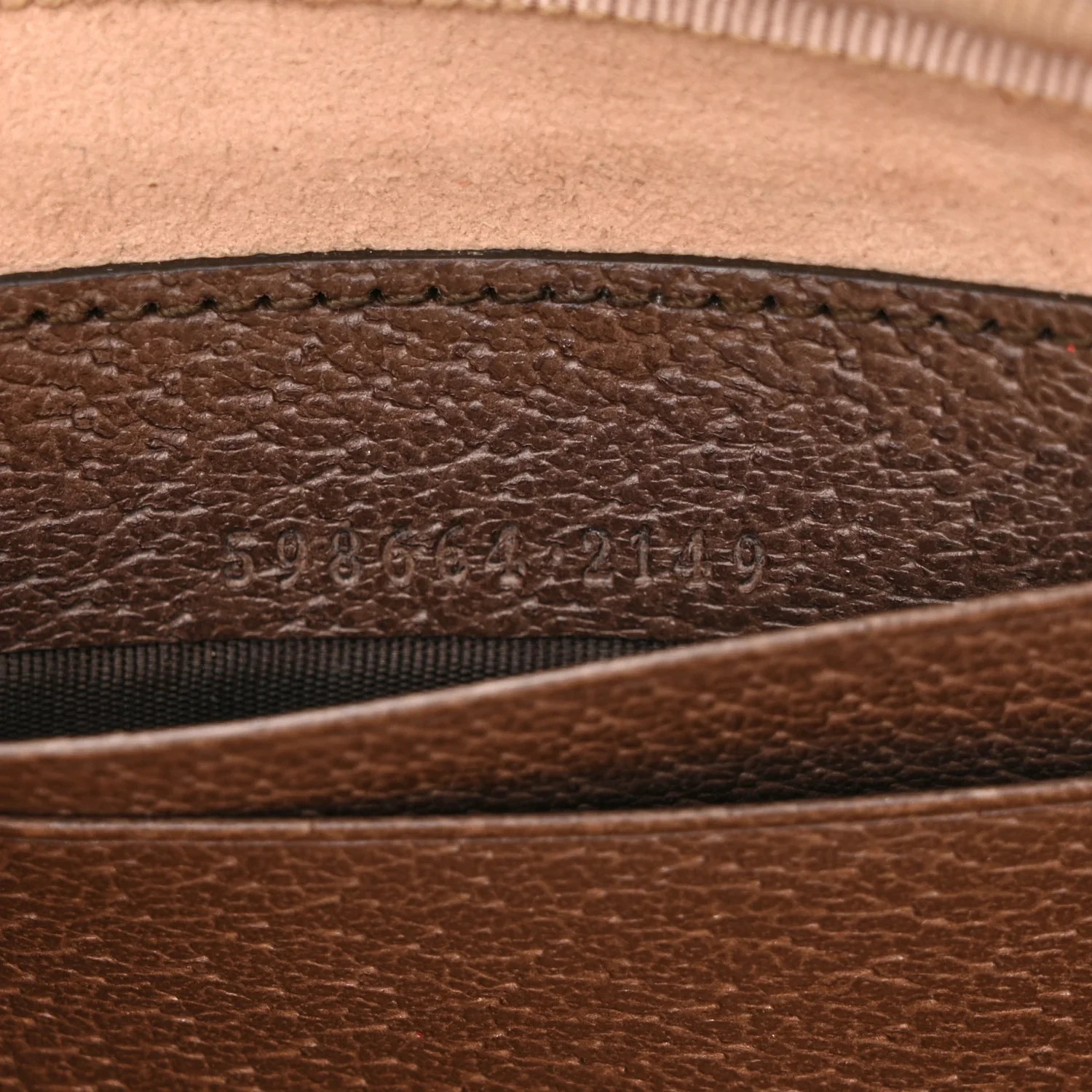GG Supreme Monogram Web Mini Ophidia GG Bag Brown w/ Dustbag