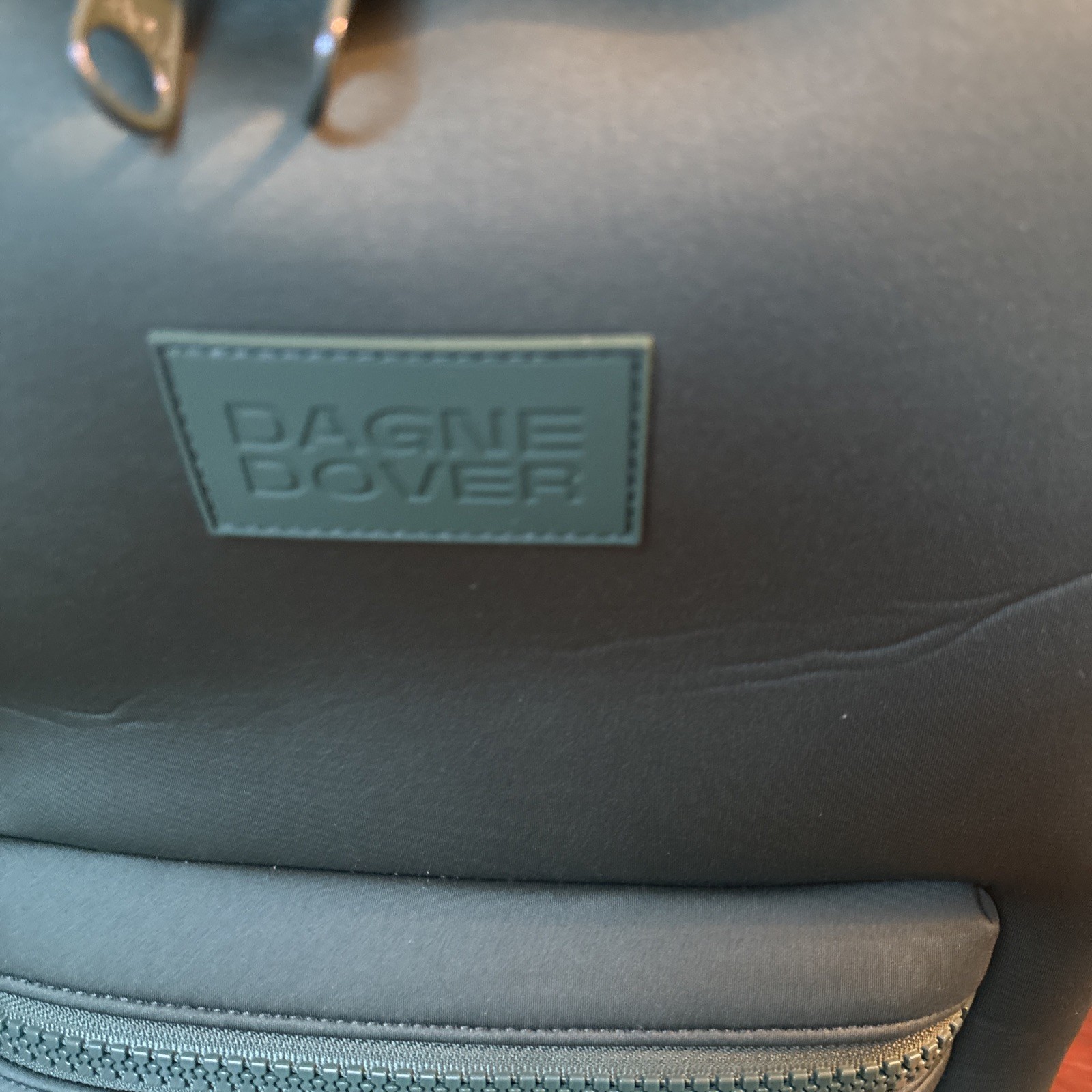 Dagne Dover Large Backpack in Green Dark Moss Pre-owned–Excellent Condition