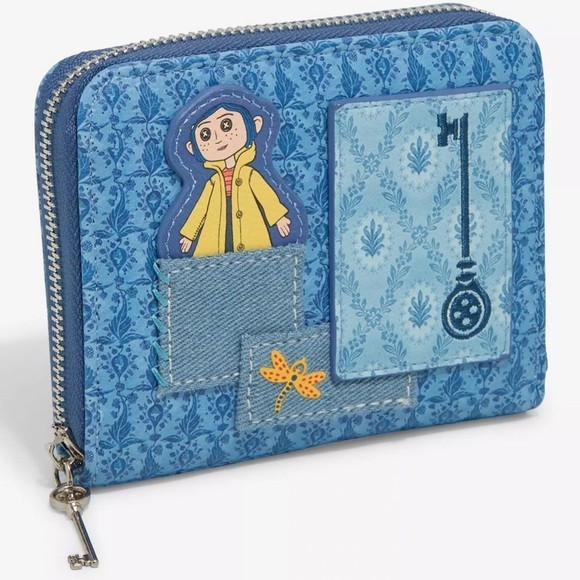 Coraline Patchwork Denim Mini Backpack, Wallet, & Cosmetic Bag – Exclusive