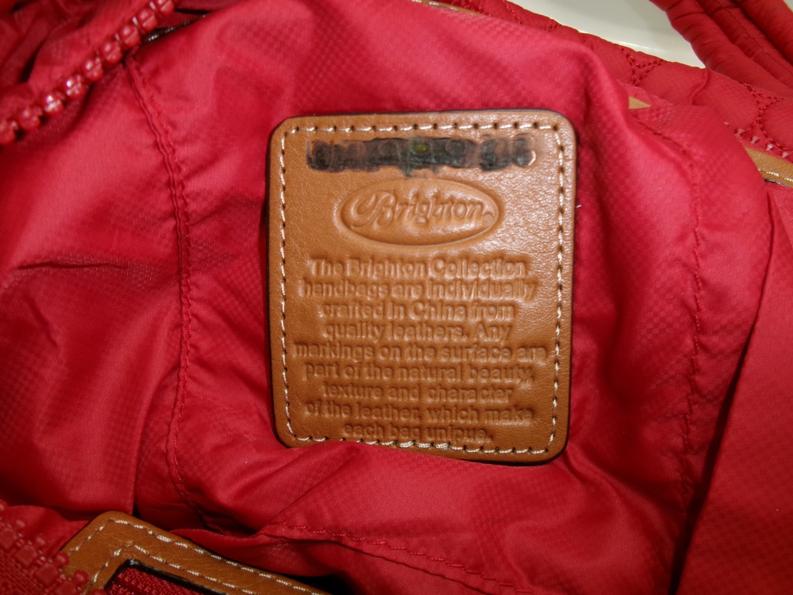 New Brighton Red Karter Large Quilted Tote Bag – Heart to Heart Collection