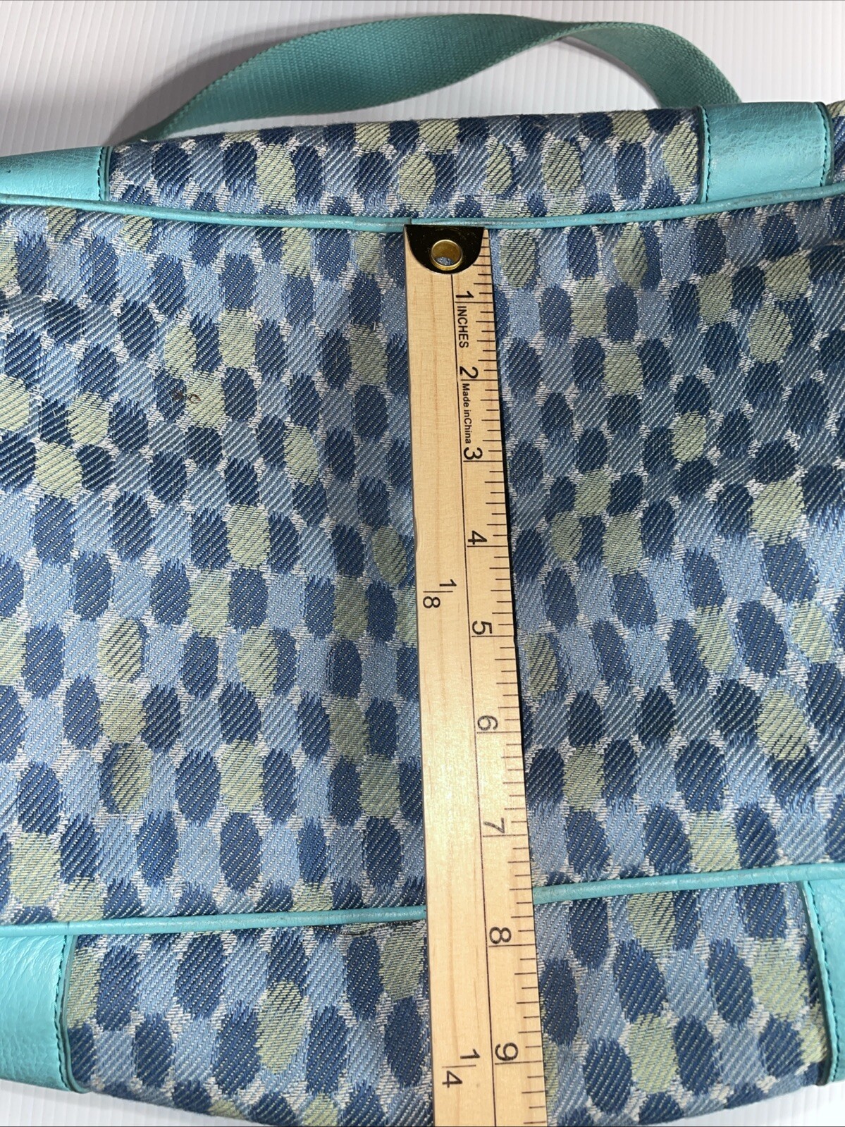 Hayden Harnett Paule Marrot Petit Points Nuit Clarice Train Case Handbag Peacock