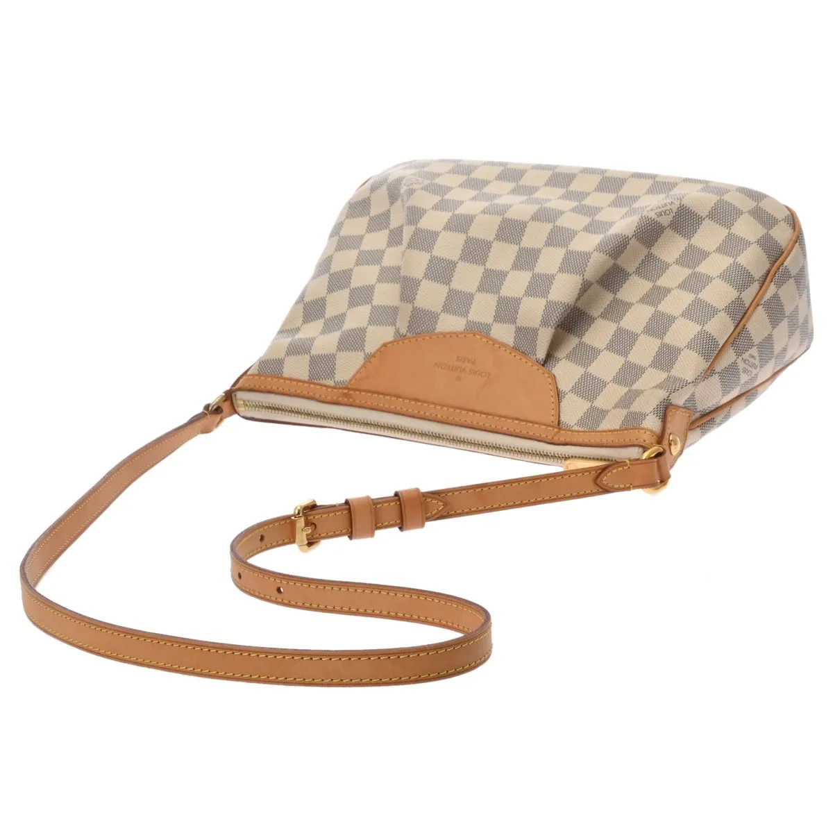 Louis Vuitton PM N41113 Shoulder Bag Damier Azur CanvasCanvas White #WB5618