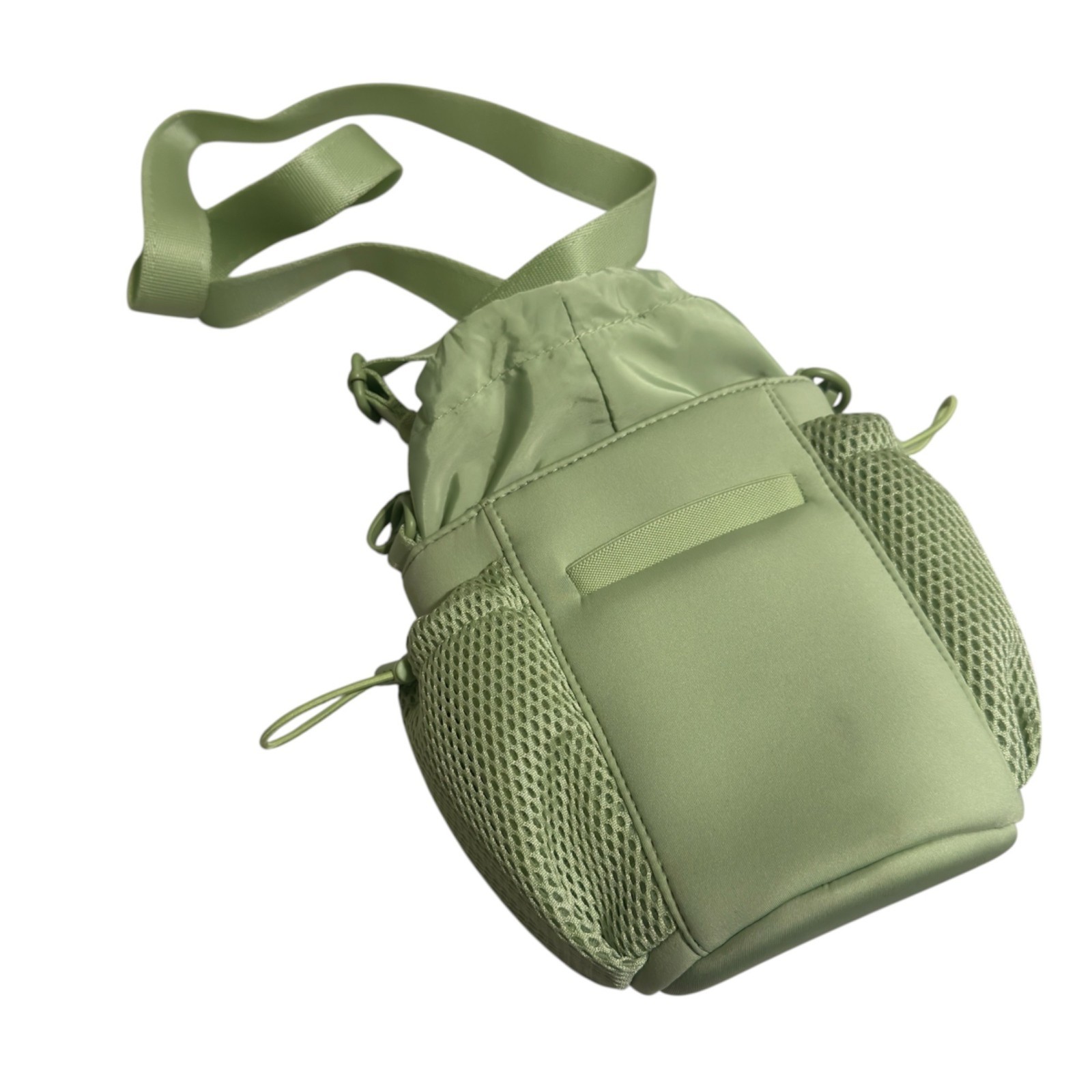 Dagne Dover Sloan Water Bottle Sling In Matcha Latte With Adjustable Strap