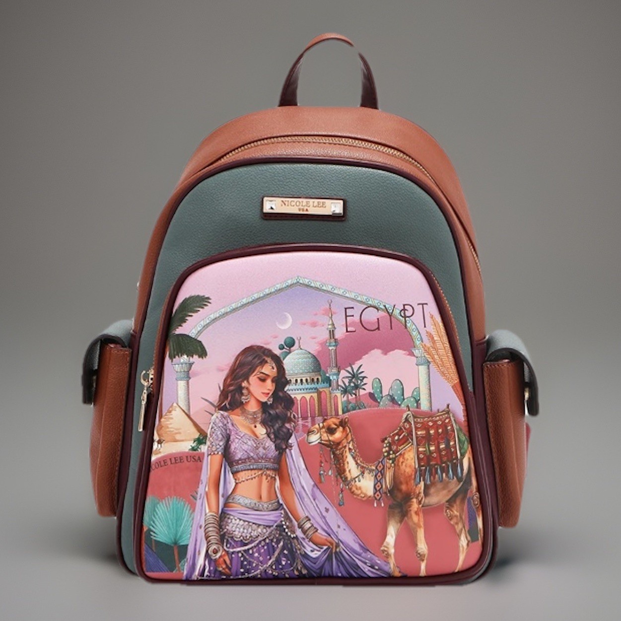 Nicole Lee Backpack QUEEN CLEOPATRA BACKPACK Egypt New