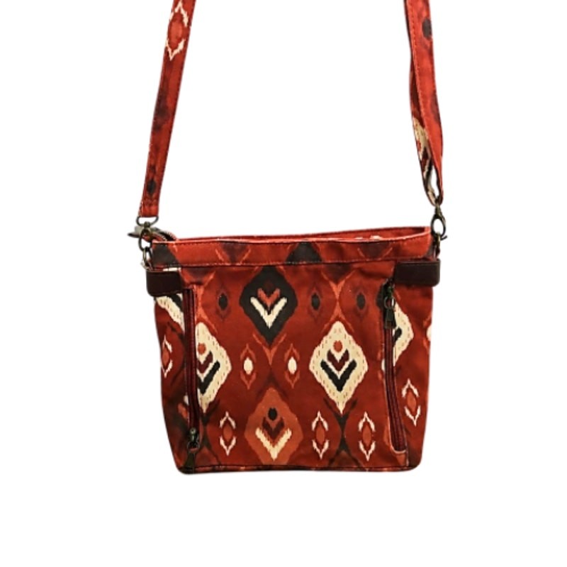 Browning Concealed Carry Purse, CCW Gun Handbag Ikat Merlot Catrina