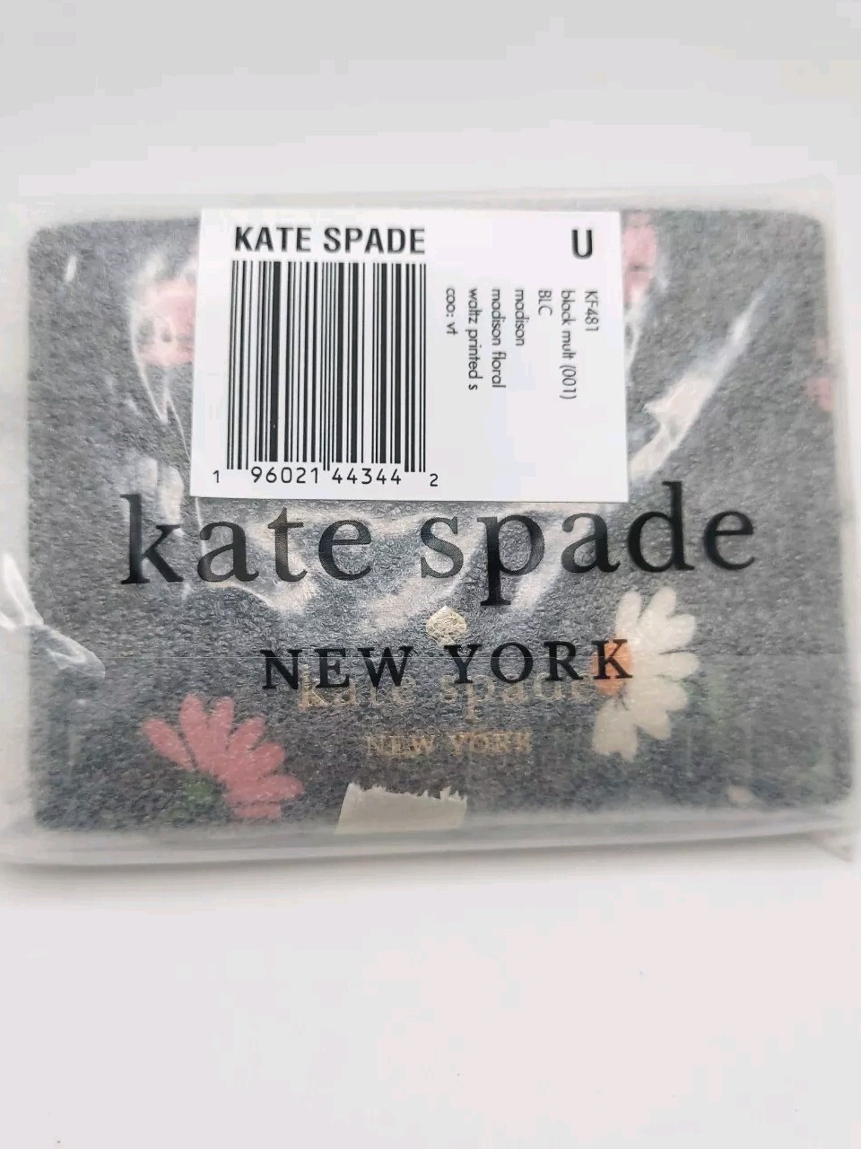 NEW KATE SPADE New York Madison Floral Waltz Small Slim Card Holder – MSRP $89