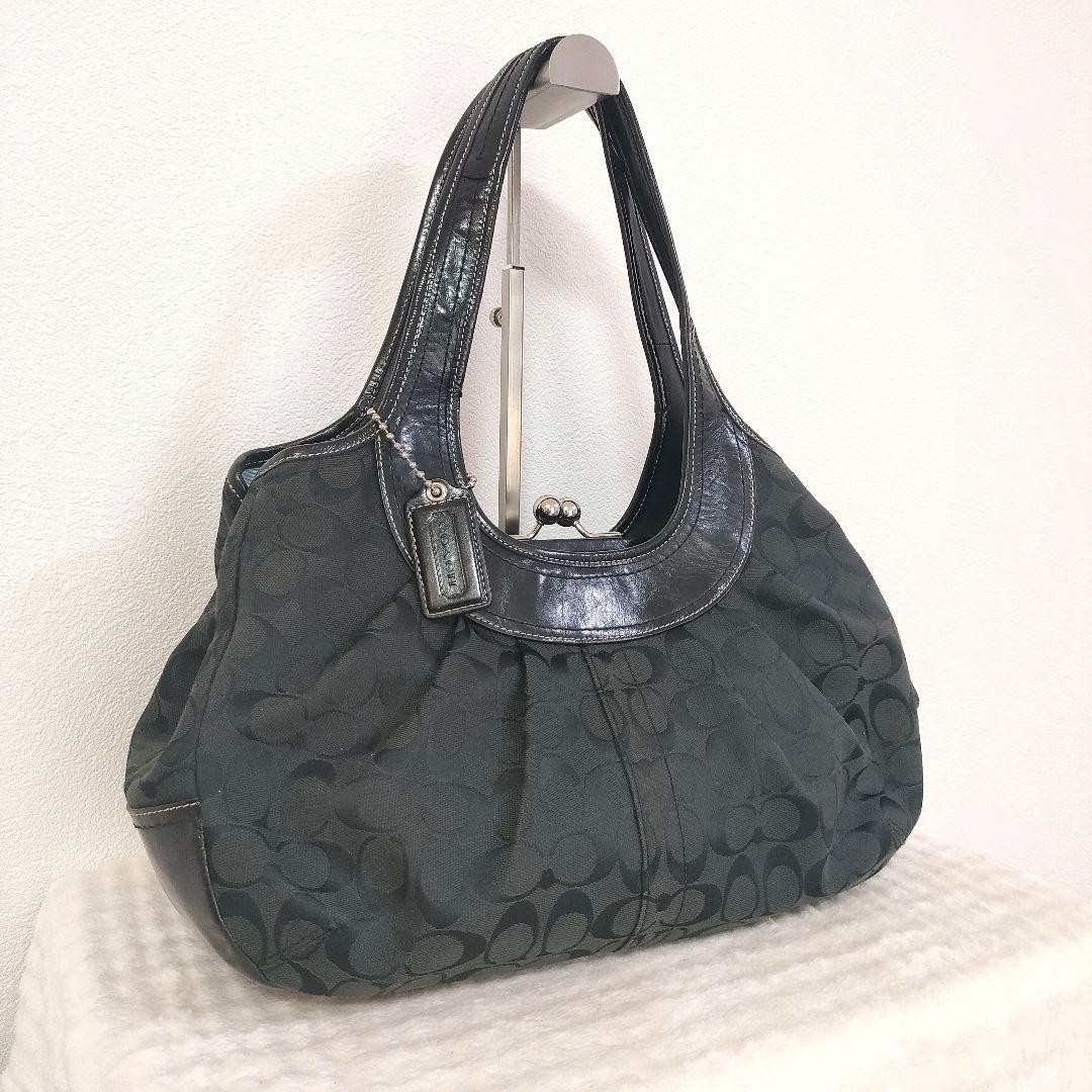 Coach Ergo Pleated Frame Kiss Rock Bag