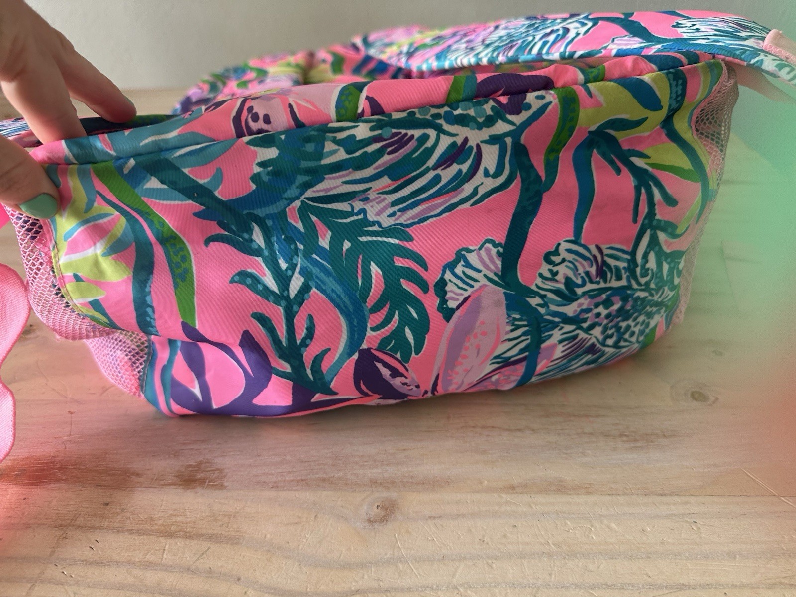 Lilly Pulitzer Pink Backpack