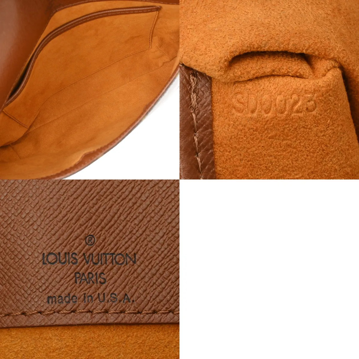 Louis Vuitton M51388 Shoulder Bag Monogram Canvas Brown #WB5632