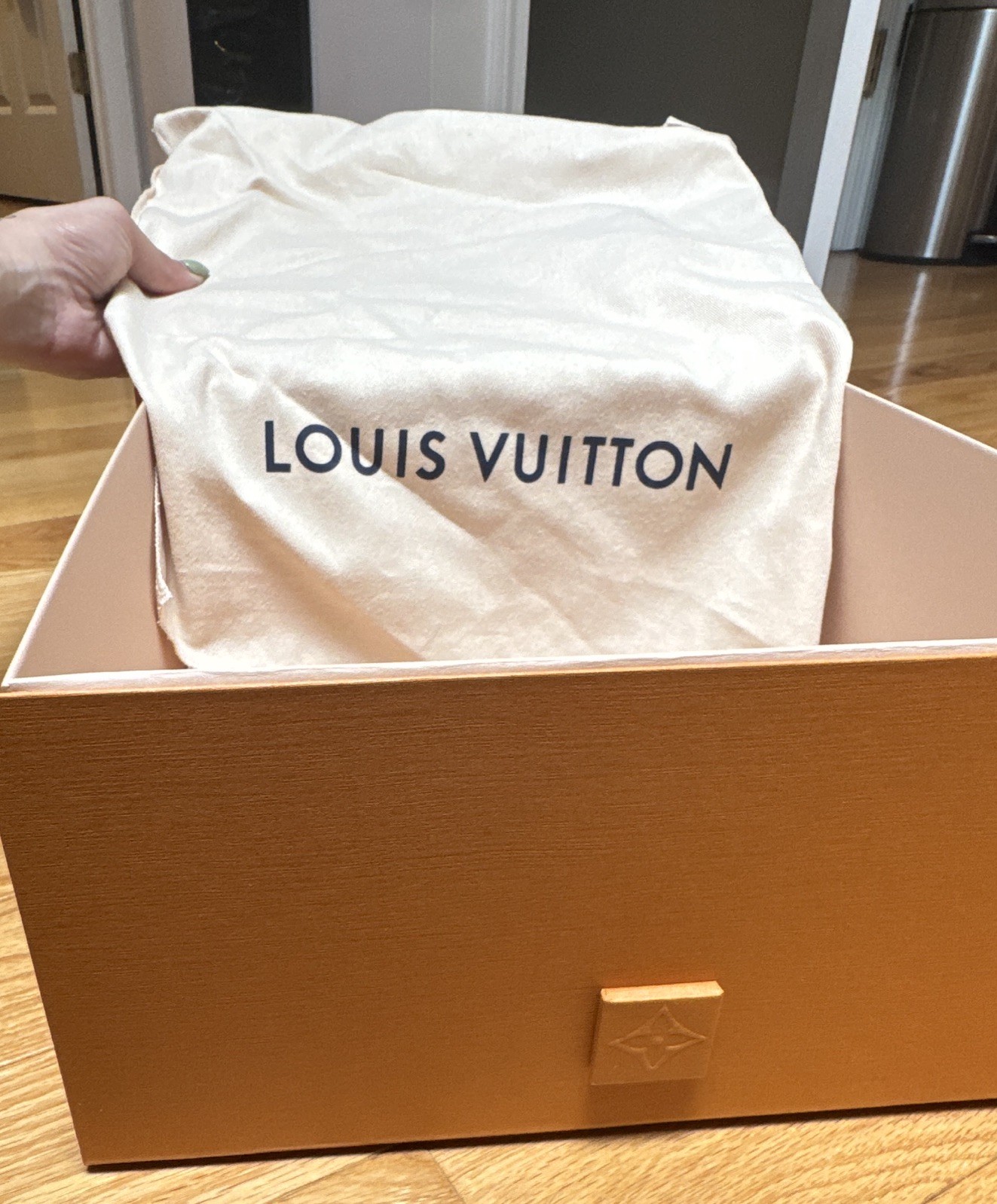 Louis Vuitton Alma BB Monogram Small Top Handle Zip Bag Brown/Beige Lock&Key
