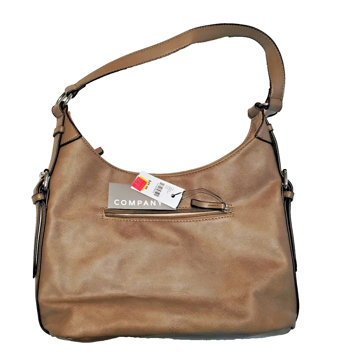 NEW Company Handbag Purse Montreal Quebec CW6158 Color Mushroom NWT Medium Size