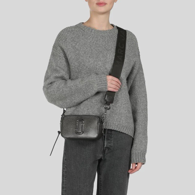 Marc Jacobs Snapshot Crossbody One Size – Black