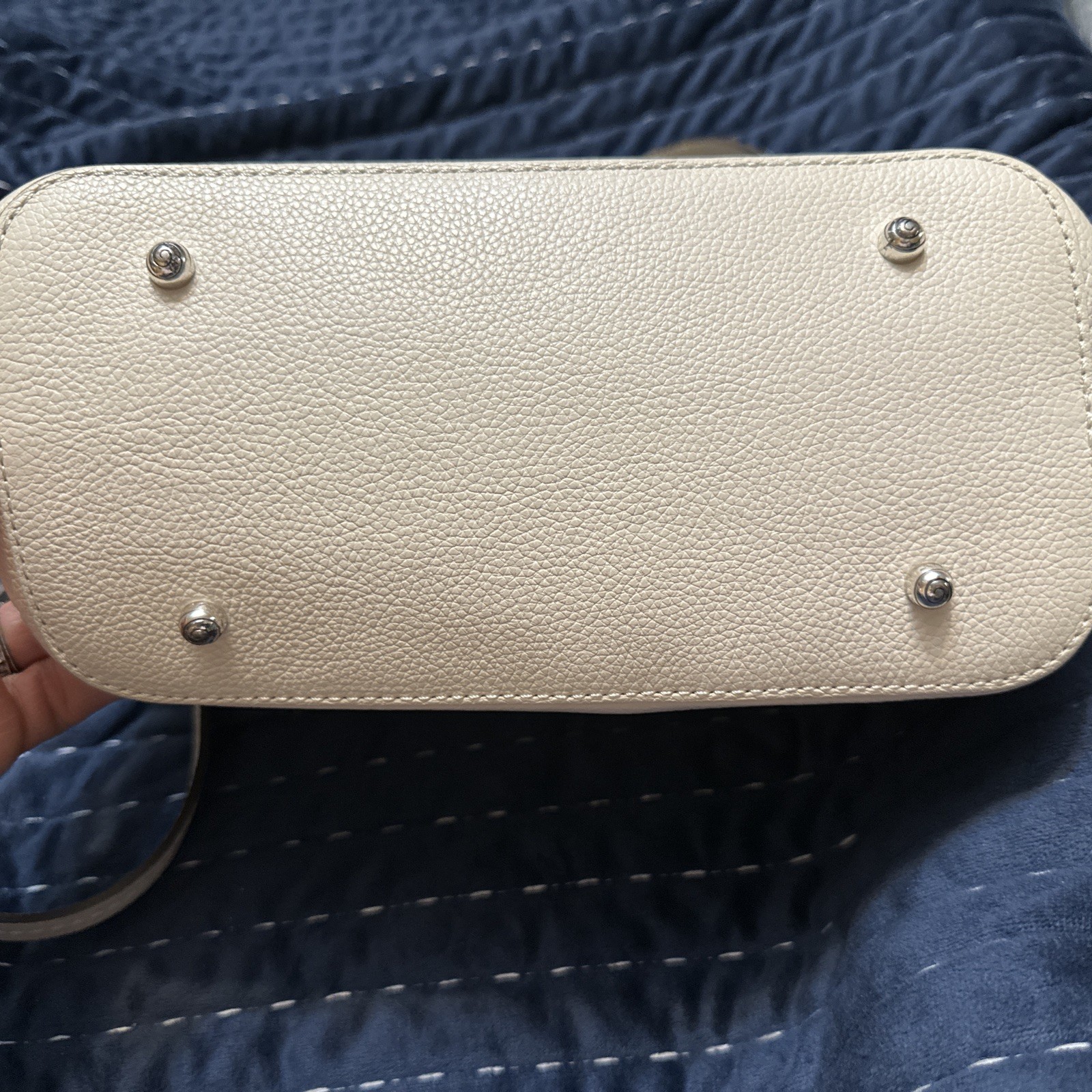 BRIGHTON FERRARA COLLECTION WHITE NOELLE BUCKET BAG CROSSBODY SHOULDER BAG $410