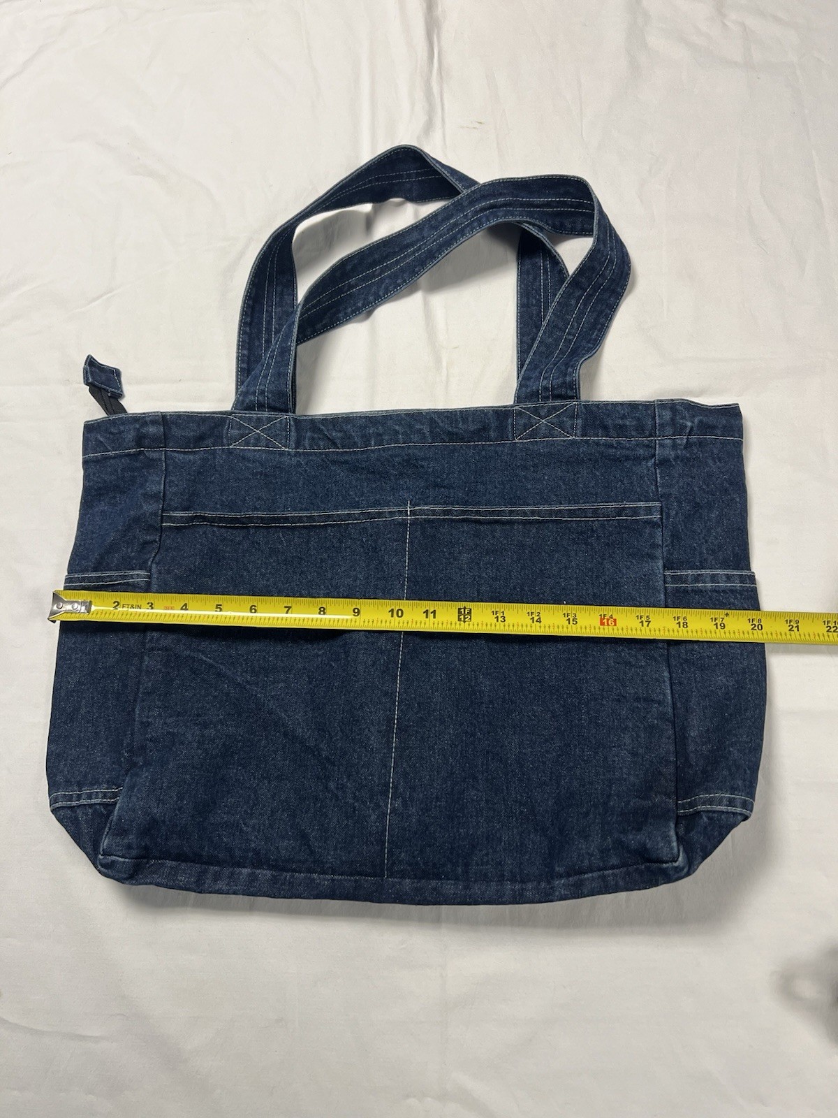 Denim Bag – 13 Inches Tall x 14 Inches Wide