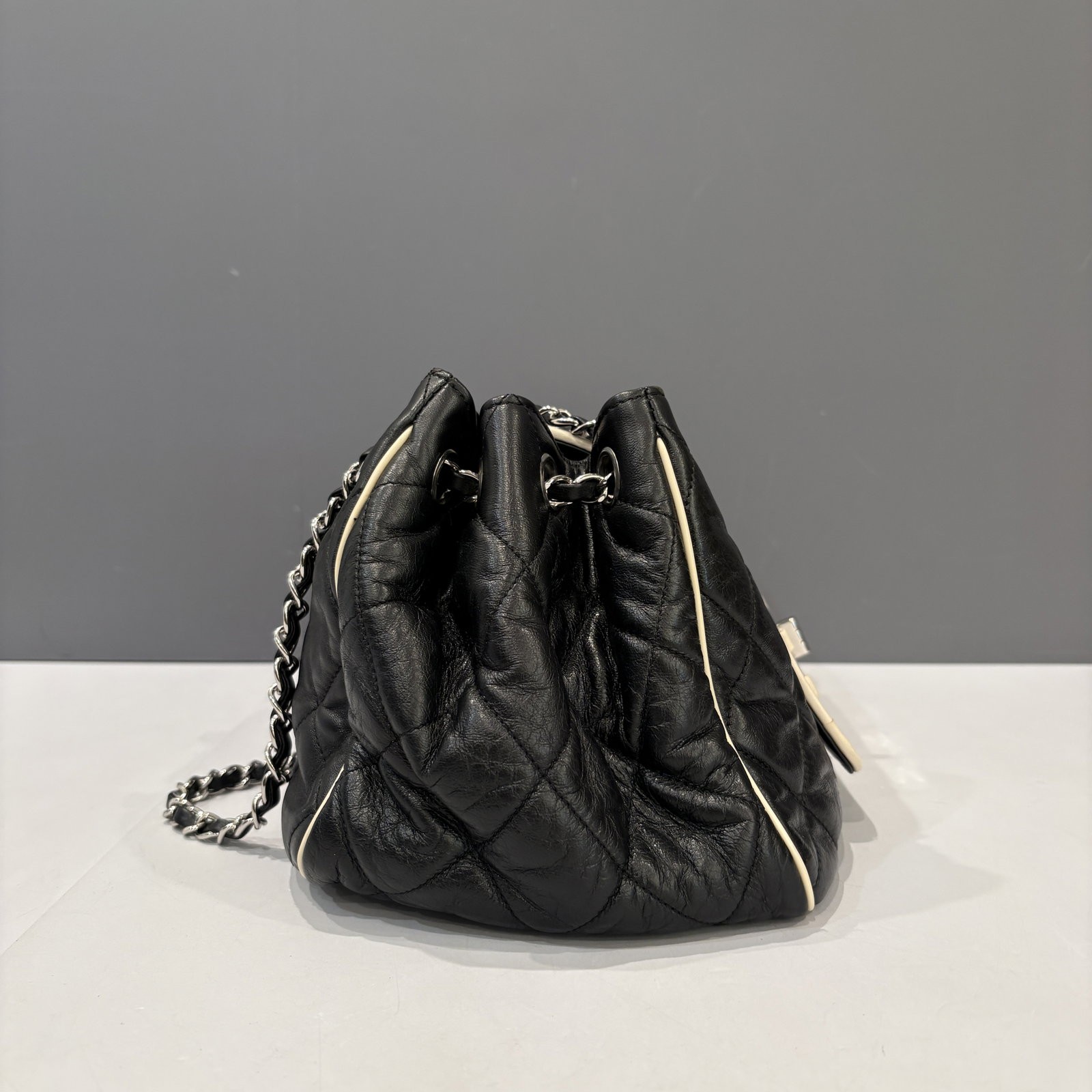 Chanel Quilted East West Accordion Flap Lambskin Soft Calfskin (tz031926a3)