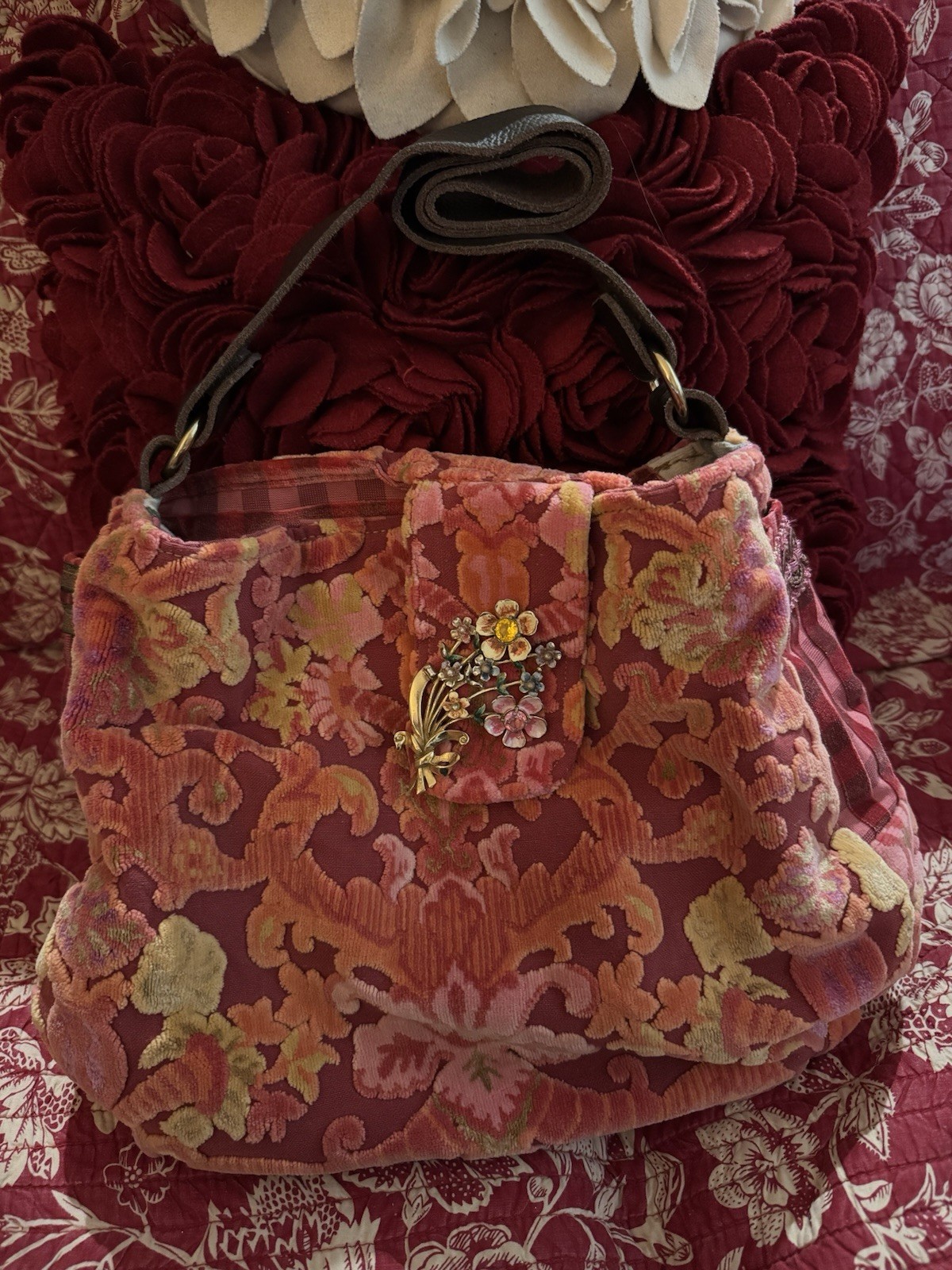 👜Tapestry Boho Velvet Chenille Shoulder Bag 👜