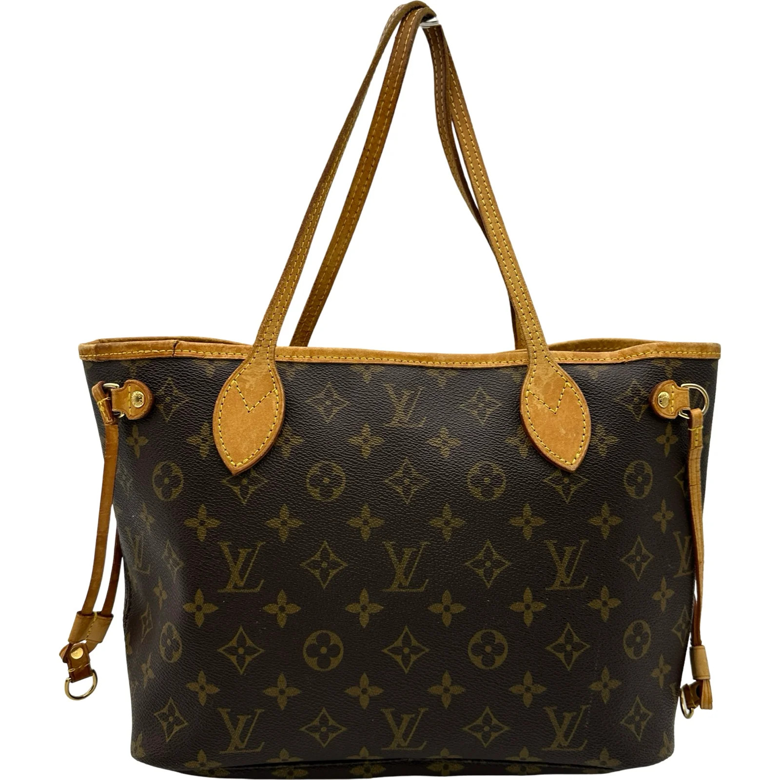 LOUIS VUITTON Neverfull PM Brown Monogram Handbag M40155 #OKB3959