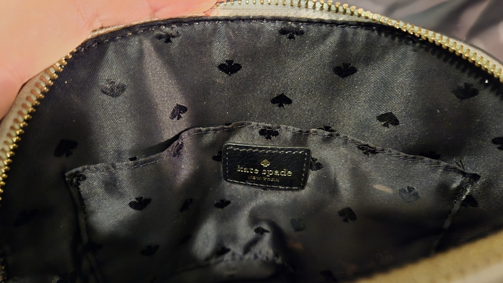 Kate Spade New York Small Satchel Top Handle Zip Bag, Detachable Strap