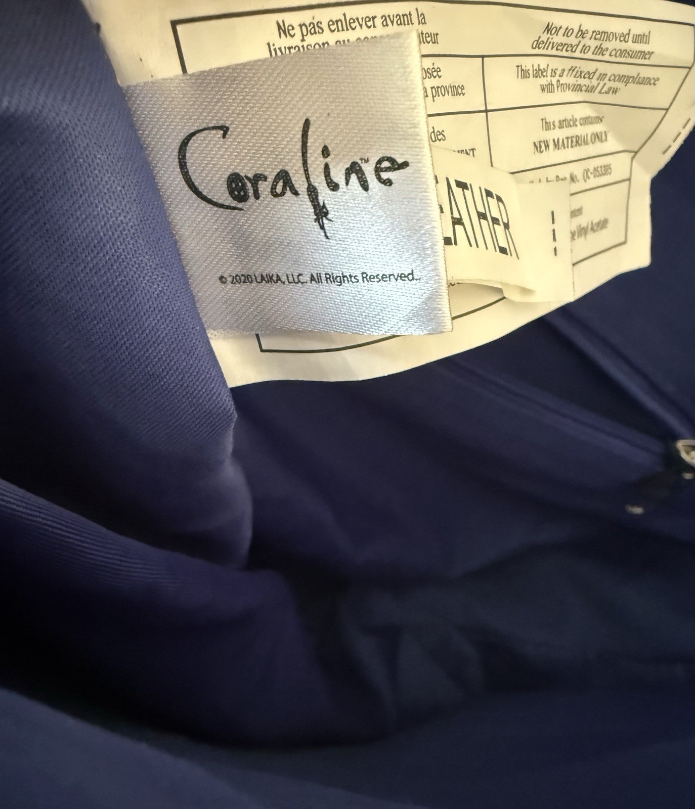 CORALINE Tunnel LOUNGEFLY TOTE Bag Handles & Crossbody EUC Large 11″