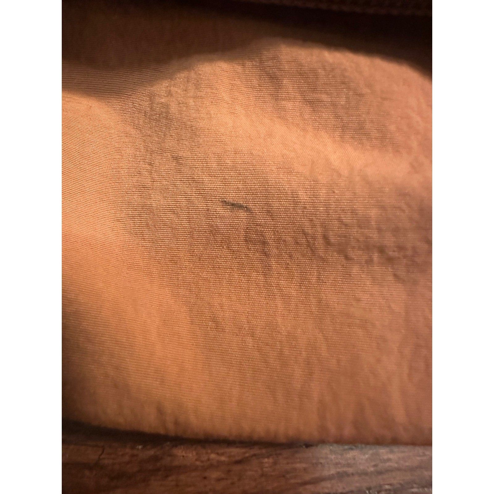 Uniqlo Tan Brown Nylon Crescent Crossbody Belt Bag with Adjustable Strap
