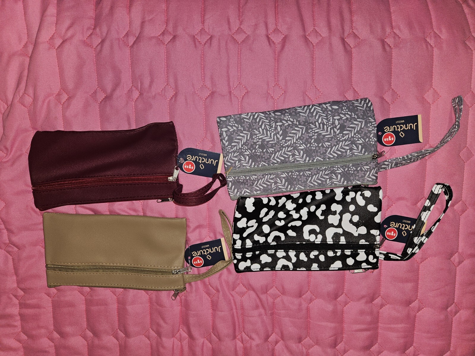 Juncture Wristlet 4 Inches By 8 Inches 2 Pockets