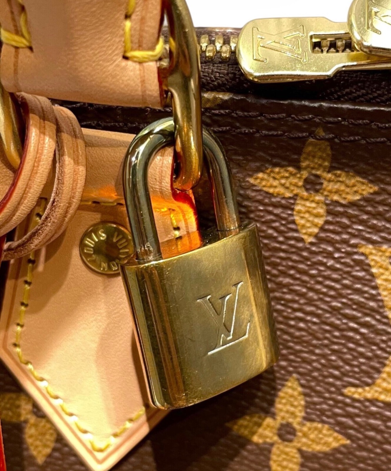 Louis Vuitton Alma 2-Way BB M53152 Brown Shoulder Bag #TFB655